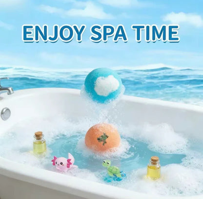 12-Piece Ocean Surprise Toy Bath Bomb Set