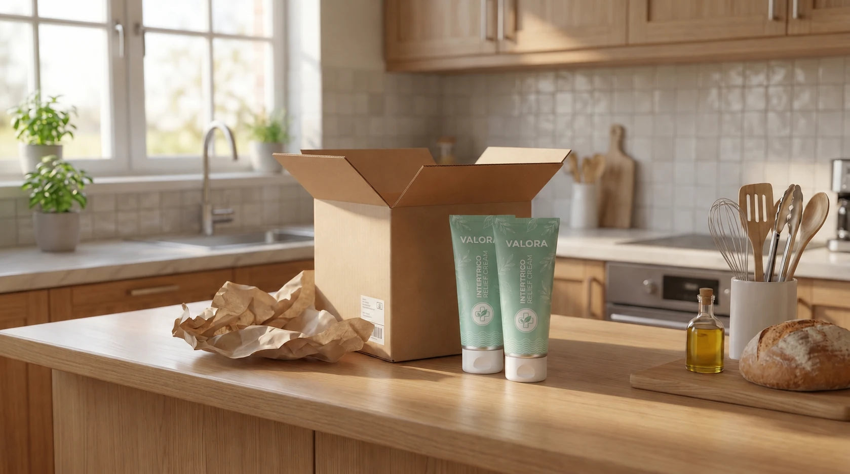 Valora shipping box